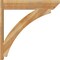 Ekena Millwork Thorton Slat Rough Sawn Outlooker, Western Red Cedar, 8"W x 40"D x 40"H OUT08X40X40THR06RWR - alternate 2